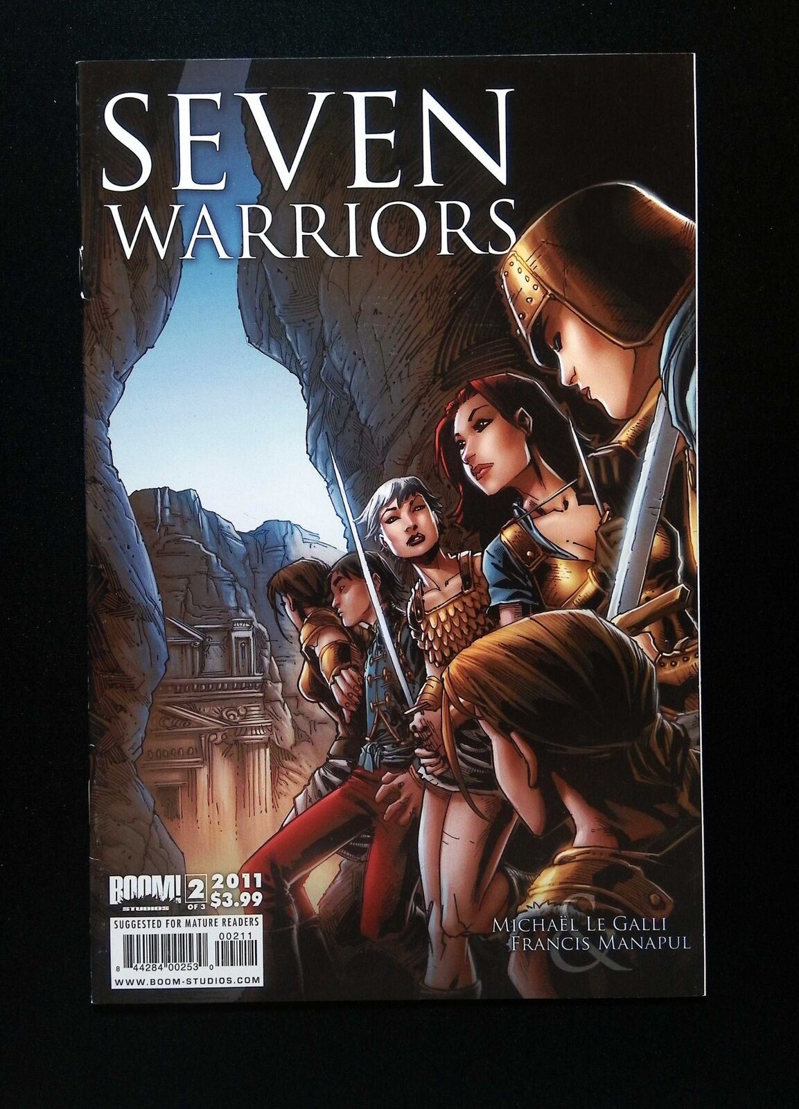 Seven Warriors #2  Boom Comics 2011 Vf+