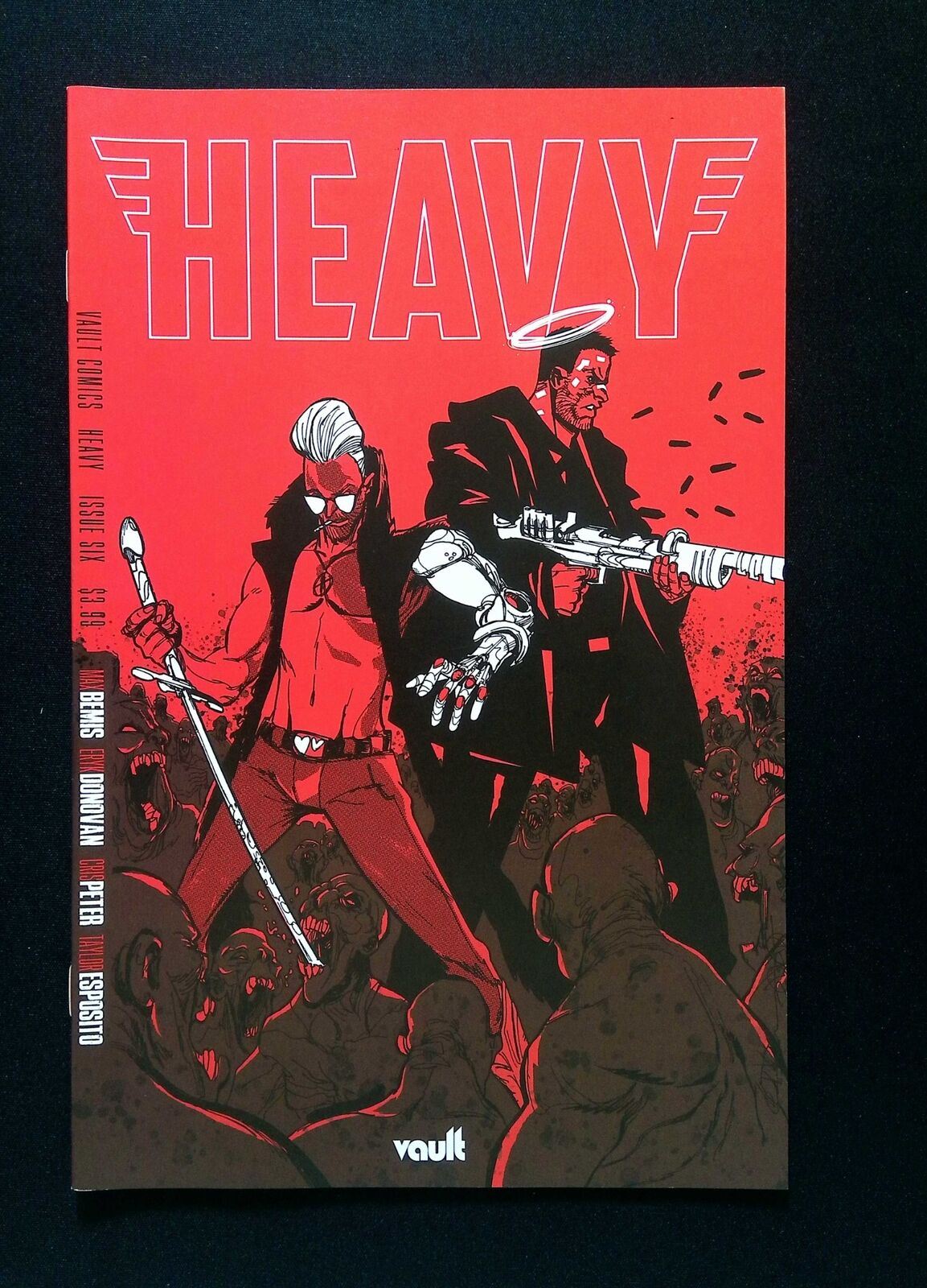 Heavy #6B  Vault Comics 2021 Vf/Nm  Daniel And Donovan Variant