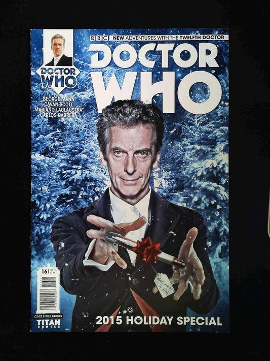 Doctor Who The Twelfth Doctor #16B  Titan Comics Comics 2016 Nm  Variant Cover