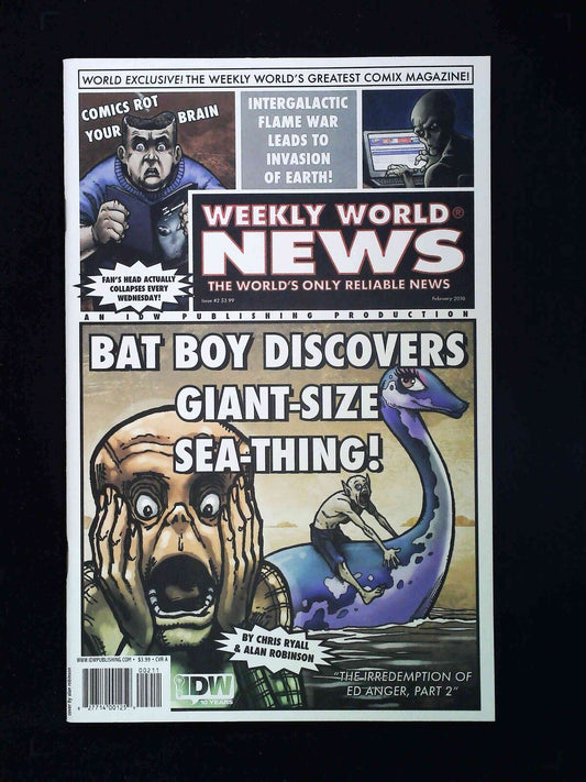 Weekly World News #2  Idw Comics 2010 Nm