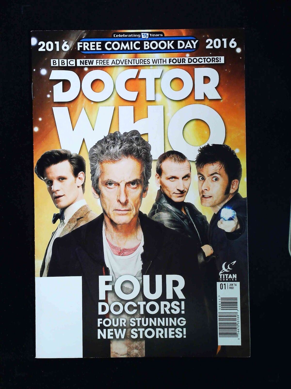 Doctor Who Fcbd #2016  Titan Comics Comics 2016 Vf/Nm