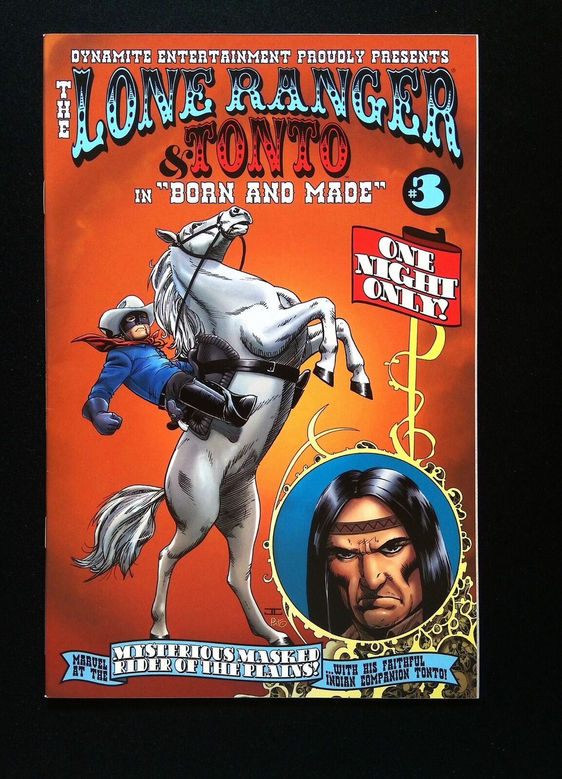 Lone Ranger And Tonto #3  Dynamite Comics 2009 Vf+