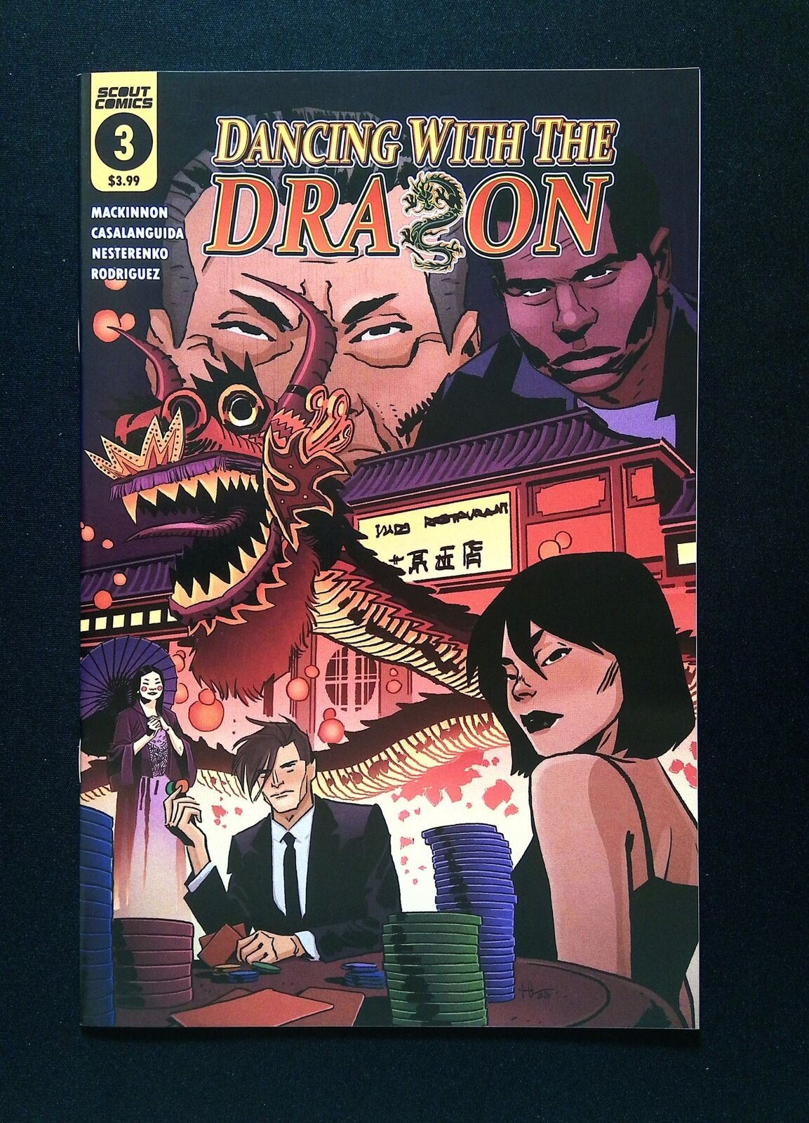 Dancing With The Dragon #3  Scout Comics 2021 Nm