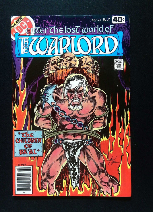 Warlord #23  Dc Comics 1979 Vf Newsstand