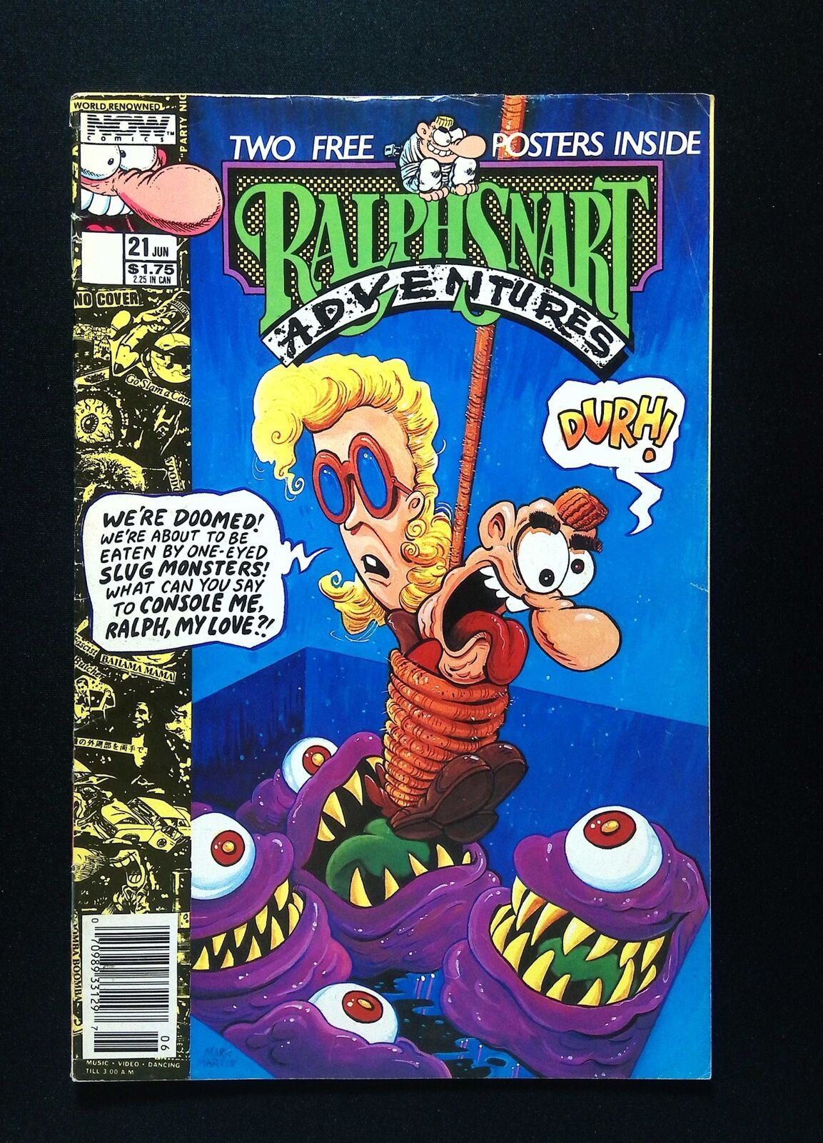 Ralph Snart Adventures #21 (3Rd Series) Now Comics 1990 Fn/Vf Newsstand