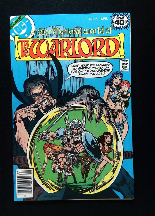 Warlord #20  Dc Comics 1979 Vf+ Newsstand