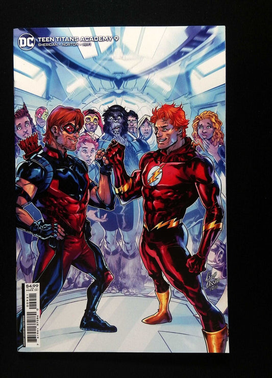 Teen Titans Academy #9B  Dc Comics 2022 Nm+  Tan Variant