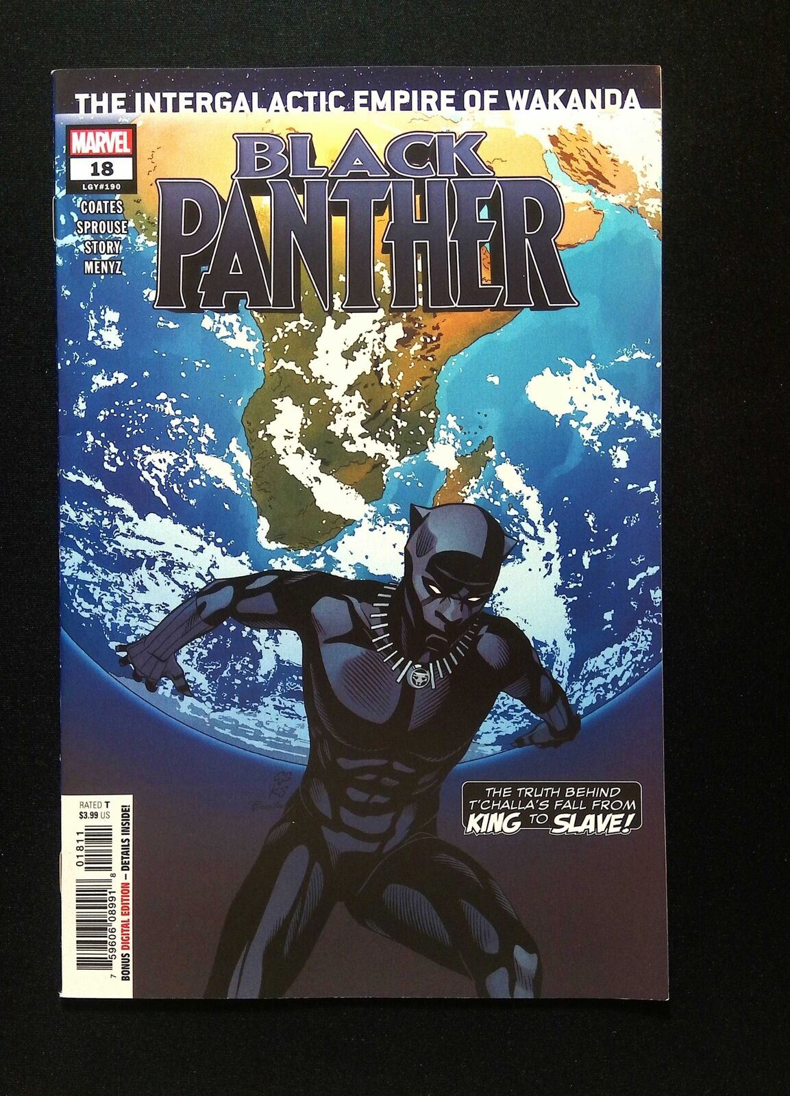 Black Panther #18 (7Th Series) Marvel Comics 2020 Vf/Nm