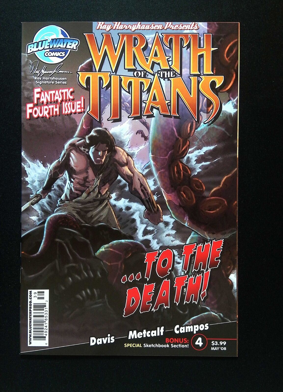 Wrath Of The Titans #4  Bluewater Comics 2008 Nm