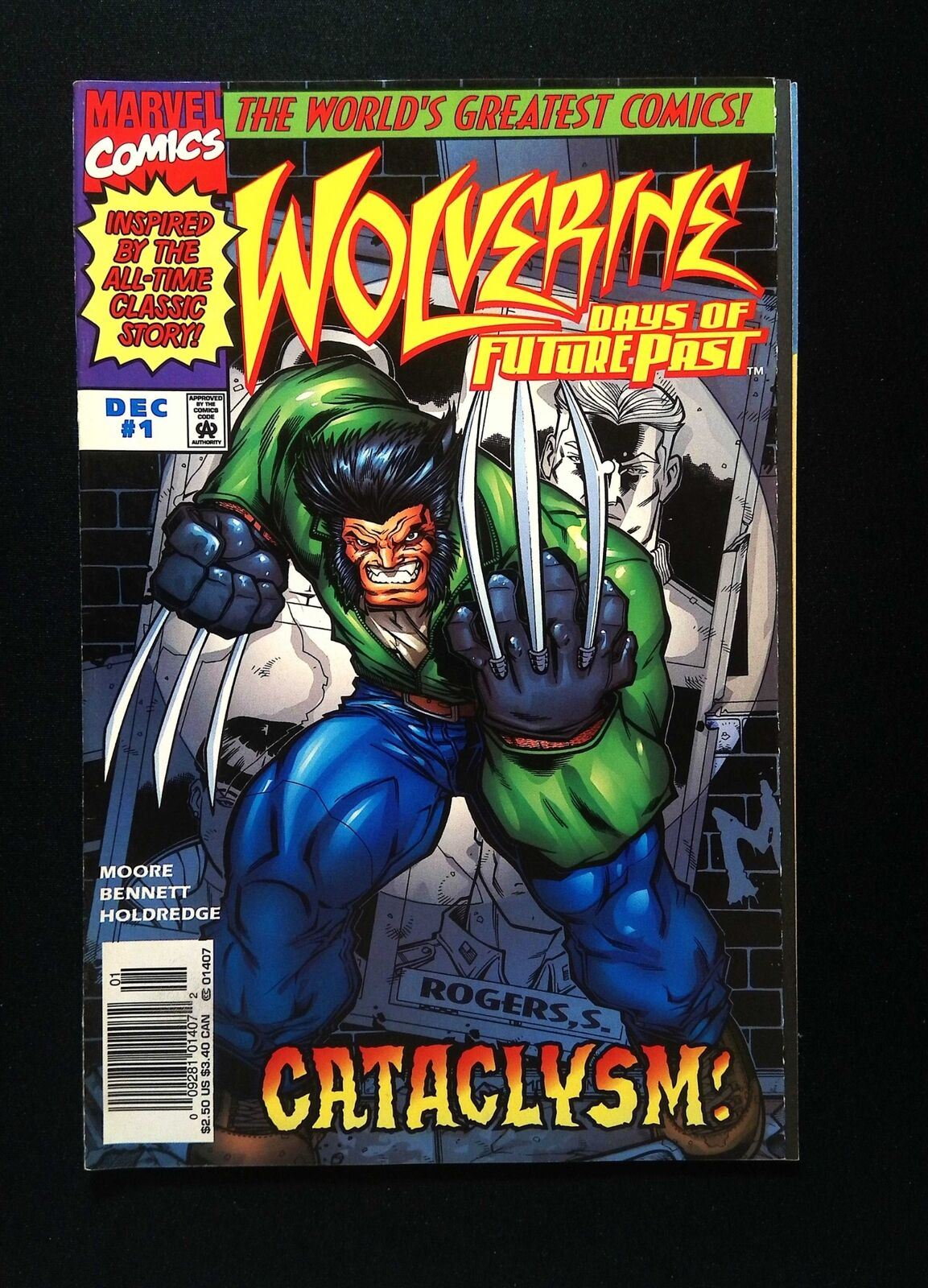 Wolverine Days Of Future Past #1  Marvel Comics 1997 Vf+ Newsstand