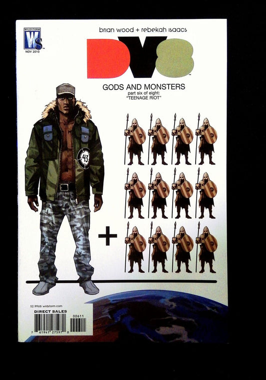 Dv8 #6  Dc/Wildstorm Comics 2010 Vf/Nm