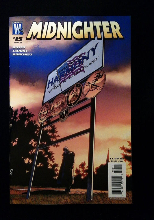 Midnighter #15  Dc/Wildstorm Comics 2008 Nm-