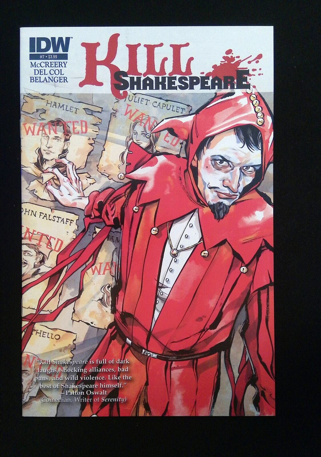 Kill Shakespeare #7  Idw Comics 2010 Nm-