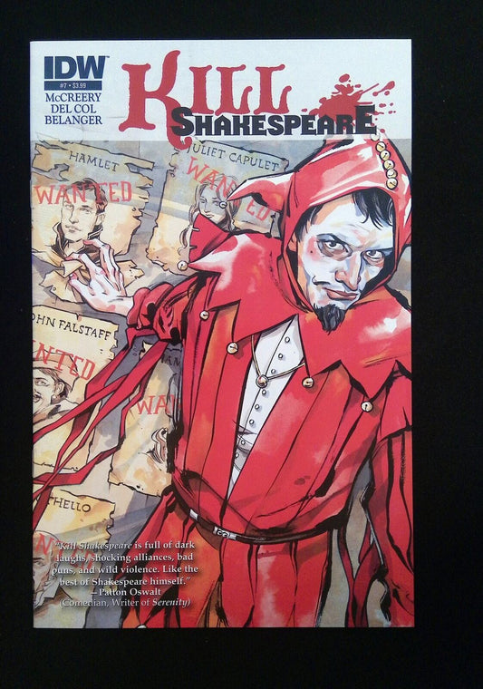 Kill Shakespeare #7  Idw Comics 2010 Nm-