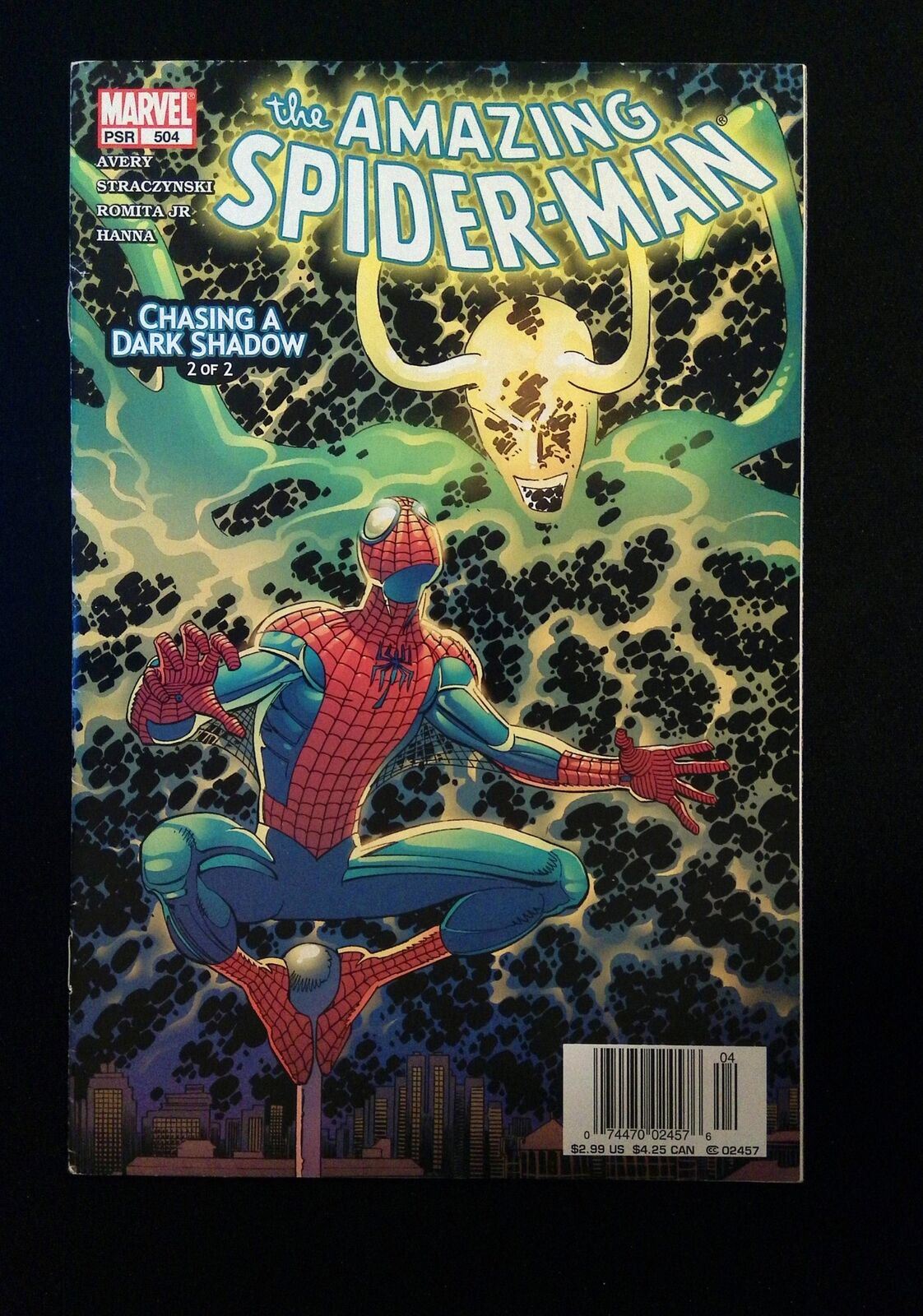 Amazing Spider-Man #504  Marvel Comics 2004 Vf Newsstand