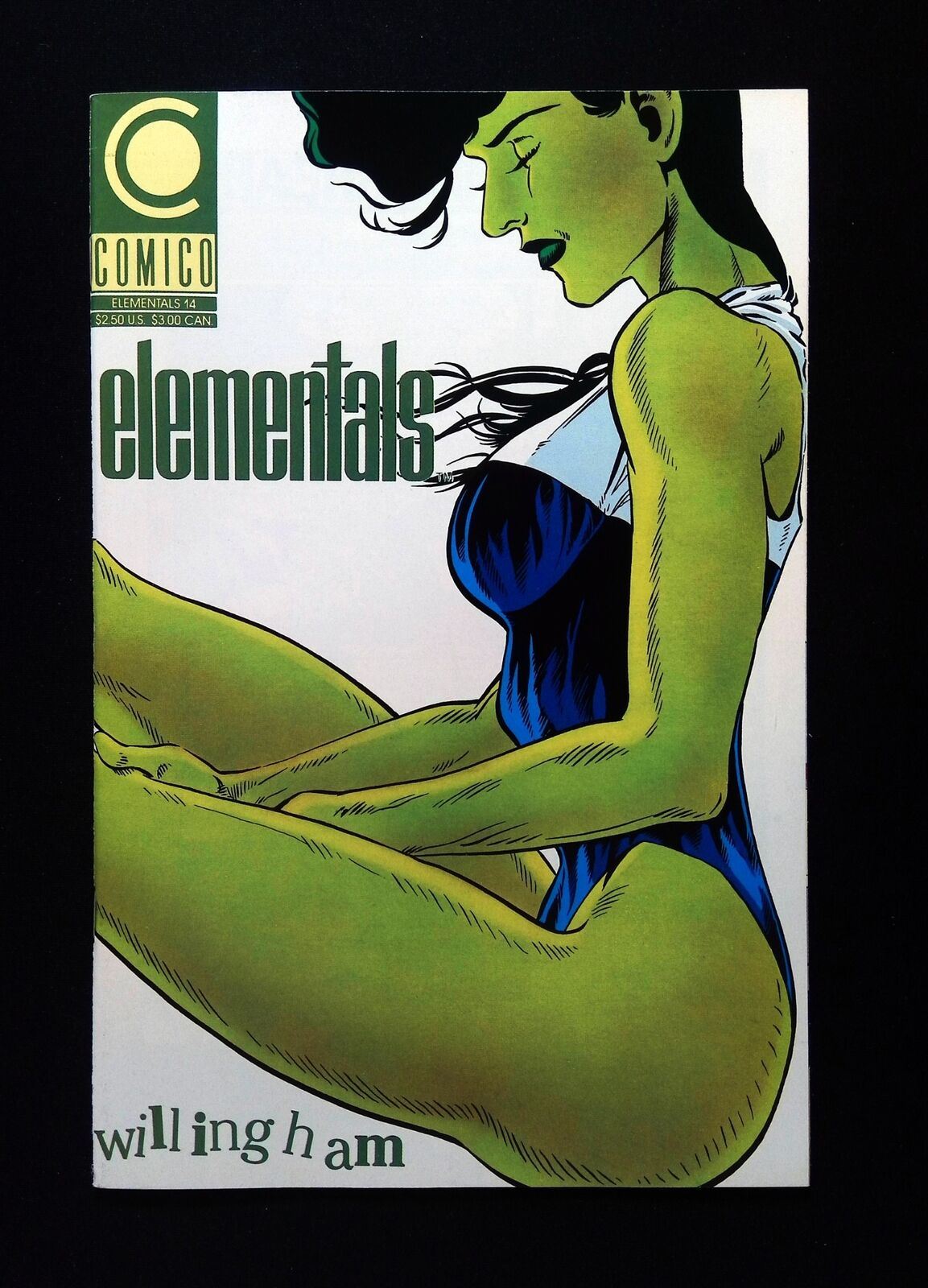 Elementals #14 (2Nd Series) Comico Comics 1990 Vf/Nm