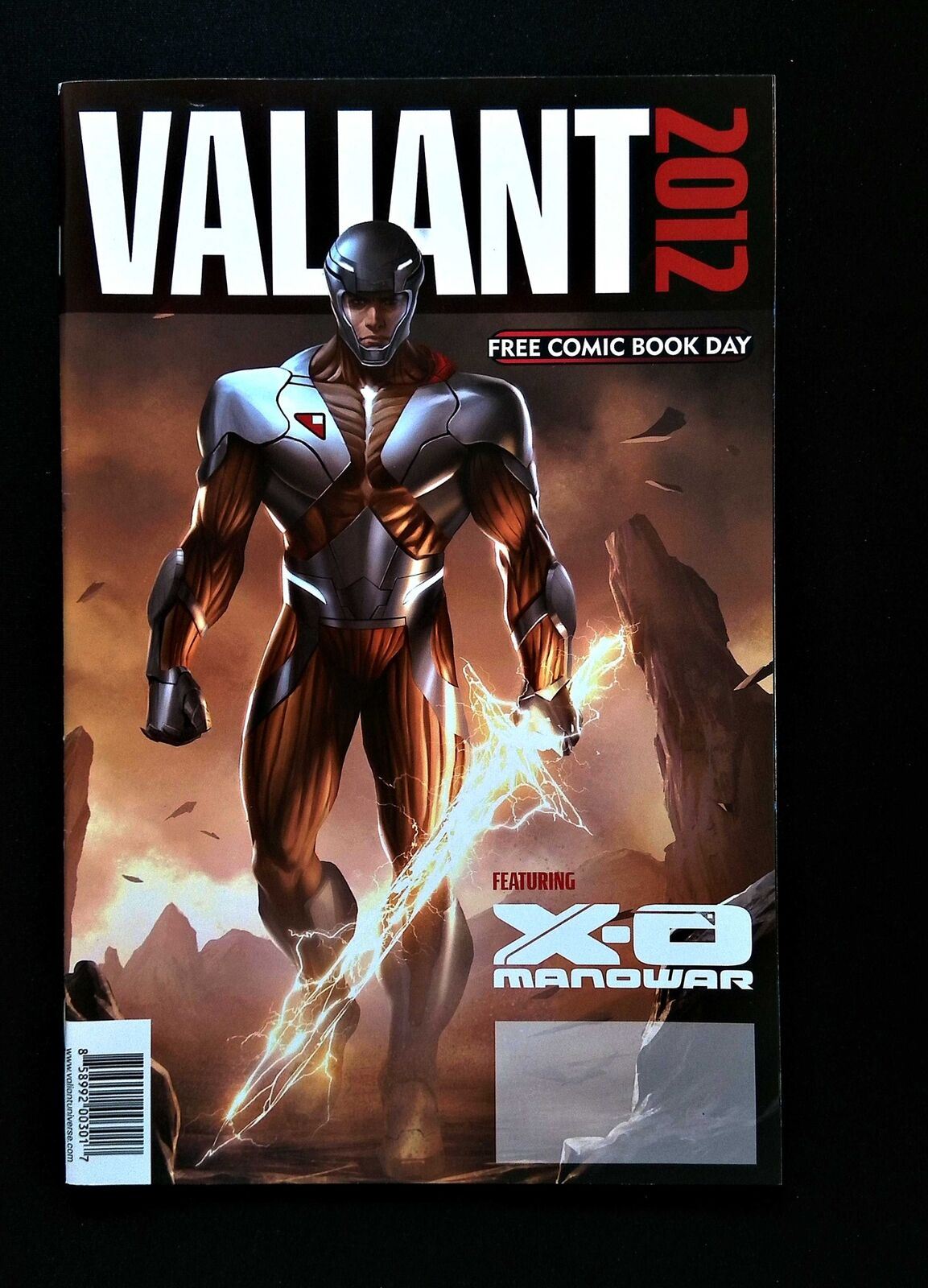 X-O Manowar #2012  Valiant Comics 2012 Vf+  Fcbd