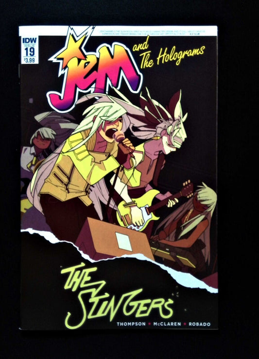 Jem And The Holograms #19  Idw Comics 2016 Vf/Nm