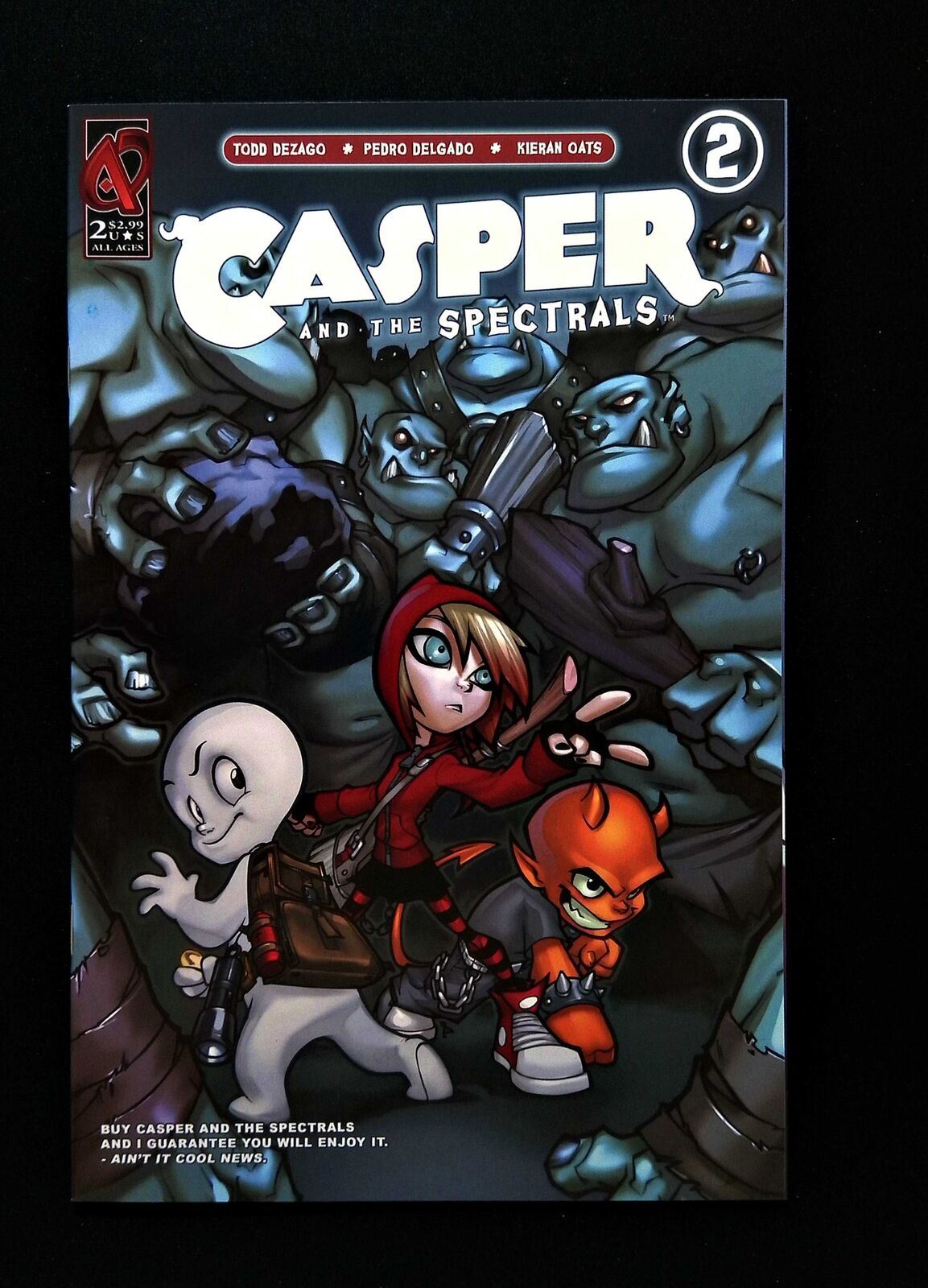 Casper And The Spectrals #2  Ardden Comics 2010 Nm-