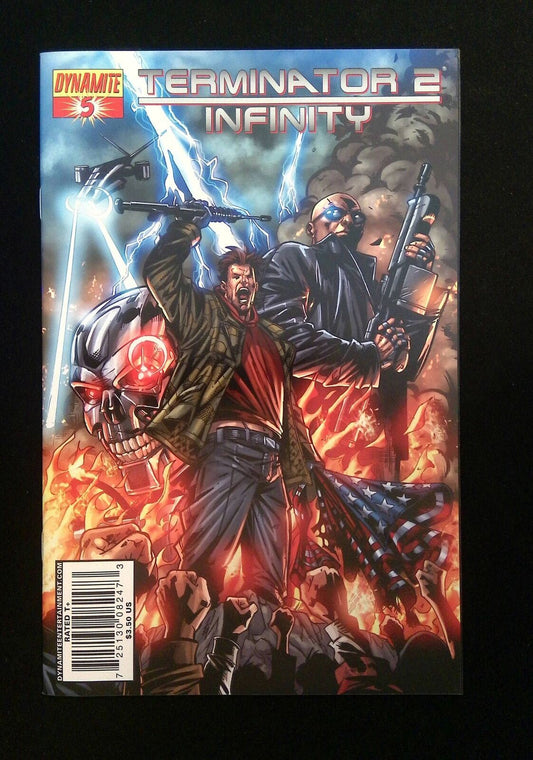 Terminator 2 #5C  Dynamite Comics 2007 Nm  Raynor Variant