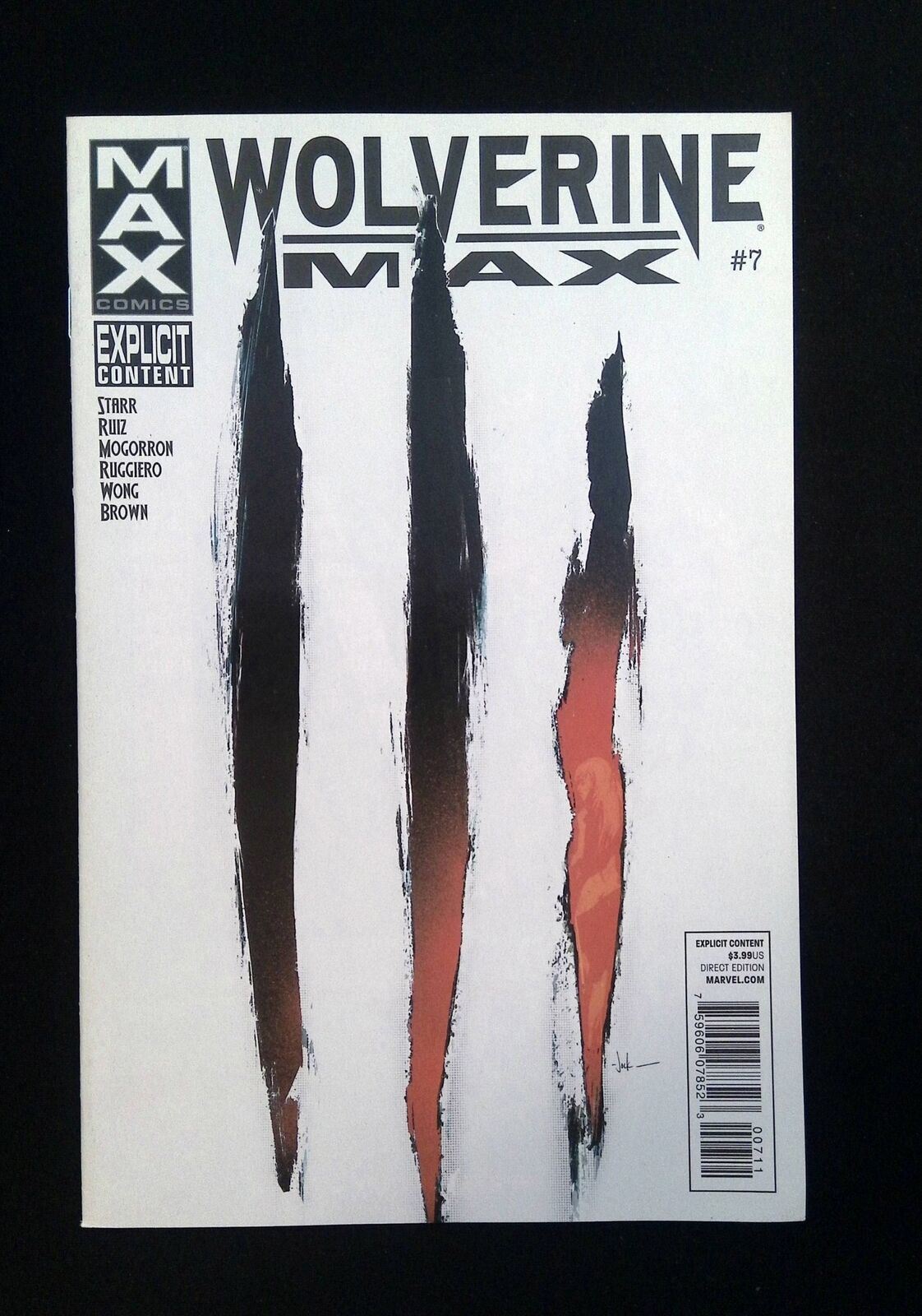 Wolverine Max #7  Marvel Comics 2013 Vf/Nm