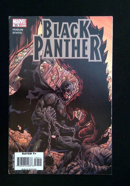 Black Panther  #33 (3Rd Series) Marvel Comics 2008 Vf+