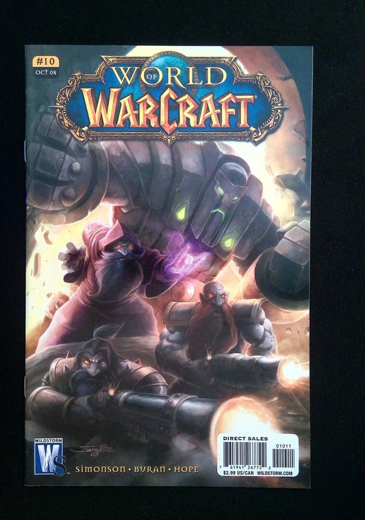 World Of Warcraft #10B  Dc/Wildstorm Comics 2008 Nm+  Didier And Lullabi Variant