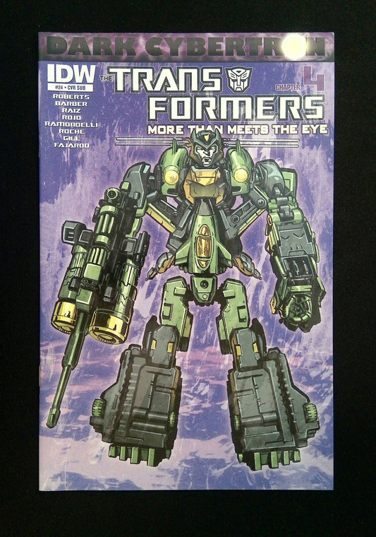 Transformers More Than Meets The Eye #24Sub  Idw 2013 Nm  1/10 Limited Variant