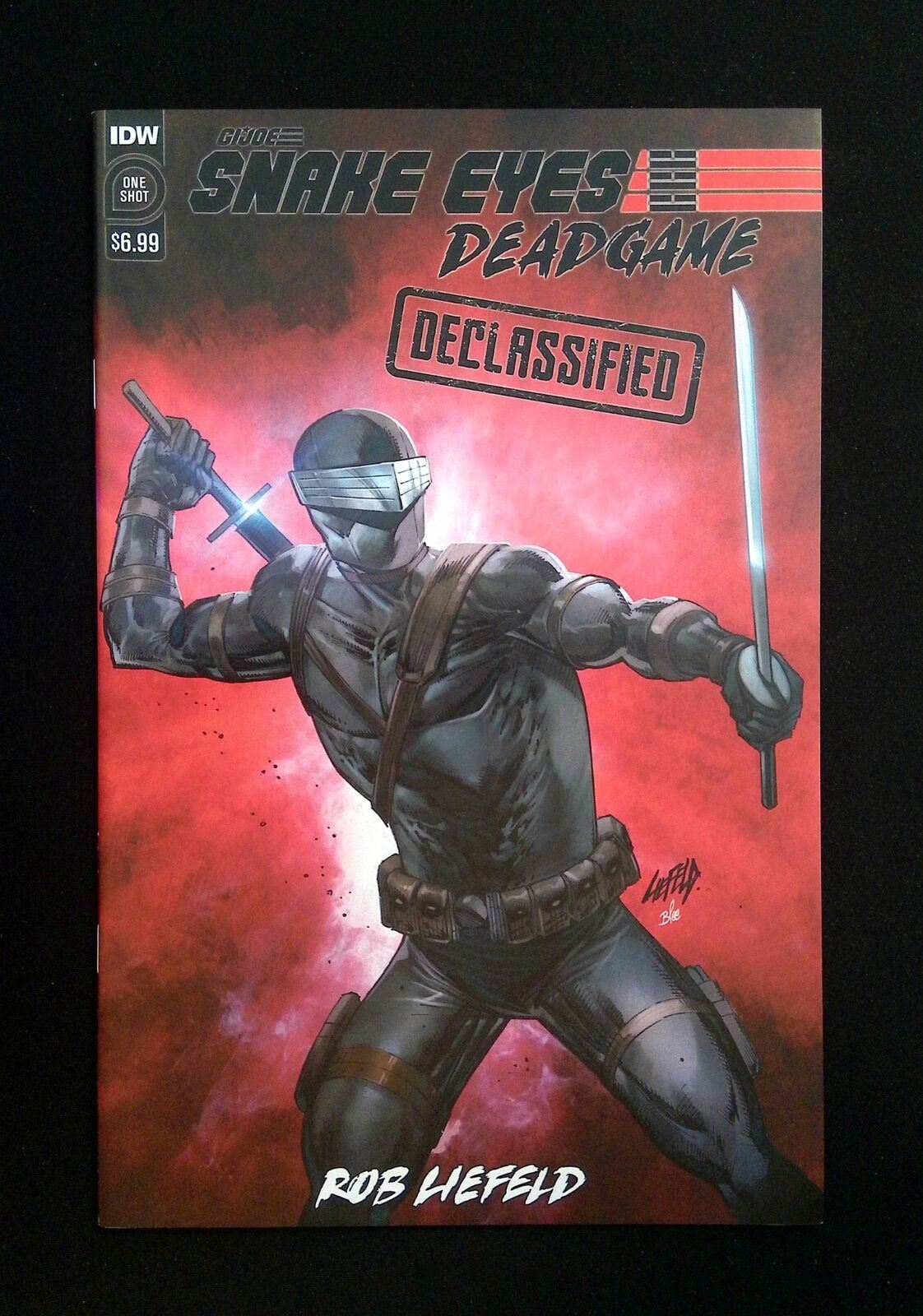 Snake Eyes Deadgame Declassified #0  Idw Comics 2021 Nm  One-Shot