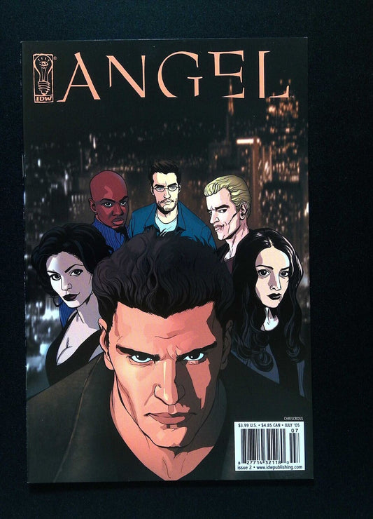 Angel The Curse #2C  Idw Comics 2005 Nm-  Messina  Variant