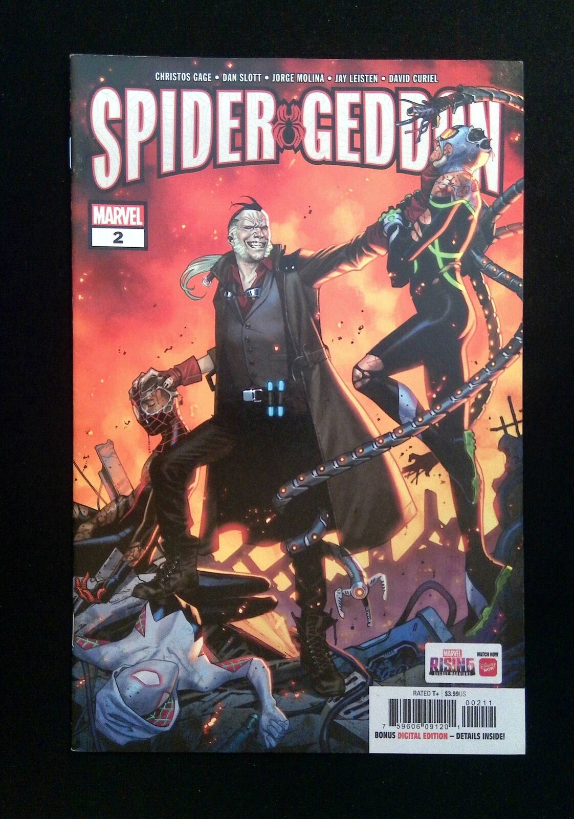 Spider-Geddon #2  Marvel Comics 2018 Vf+