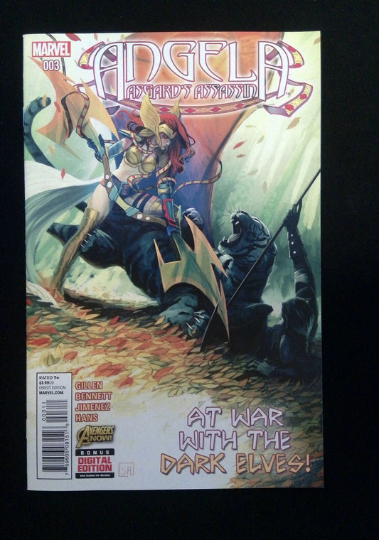 Angela Asgard'S Assassin #3  Marvel Comics 2015 Nm-