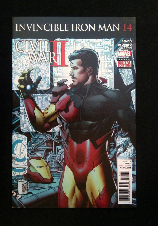 Invincible Iron Man #14  Marvel Comics 2016 Nm-