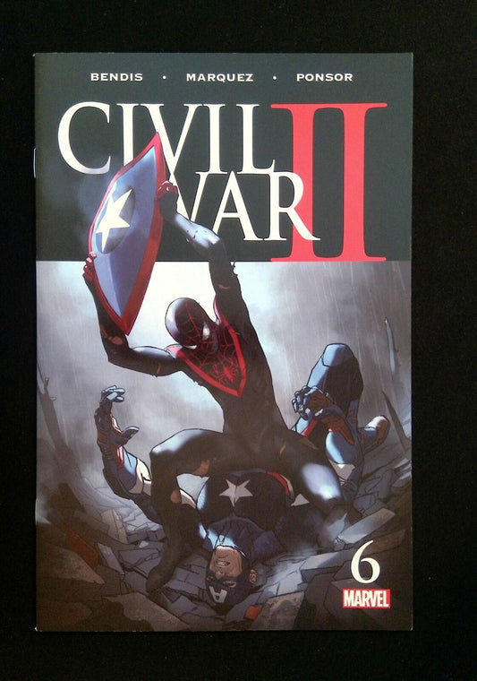 Civil War #6  Marvel Comics 2016 Vf+