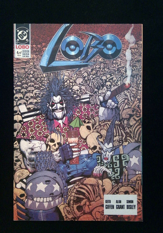 Lobo #4  Dc Comics 1991 Vf-