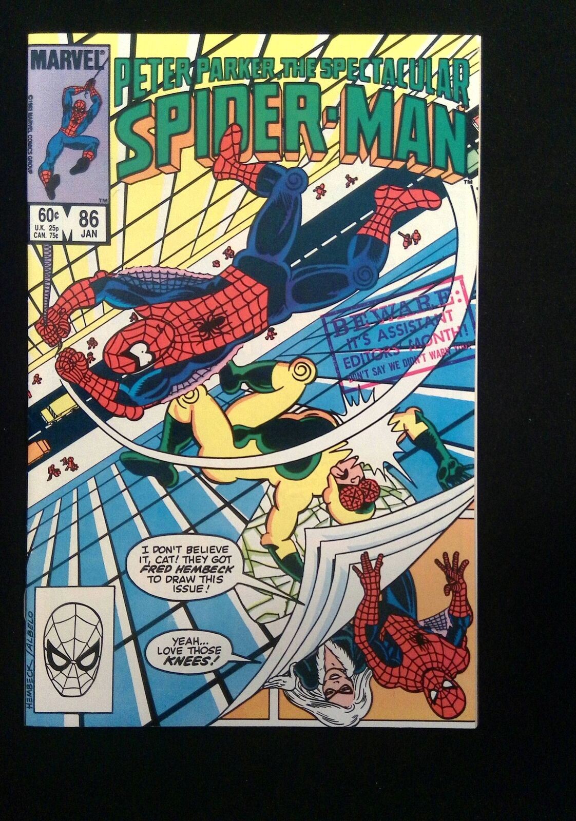 Spectacular Spider-Man #86  Marvel Comics 1984 Vf/Nm