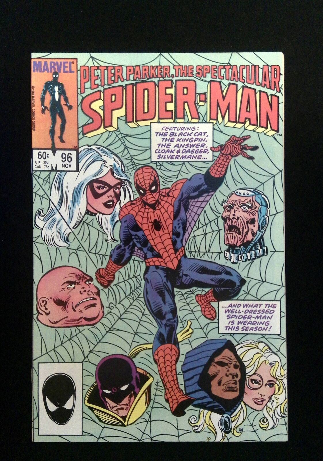 Spectacular Spider-Man #96  Marvel Comics 1984 Vf+
