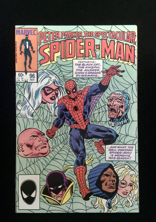 Spectacular Spider-Man #96  Marvel Comics 1984 Vf+