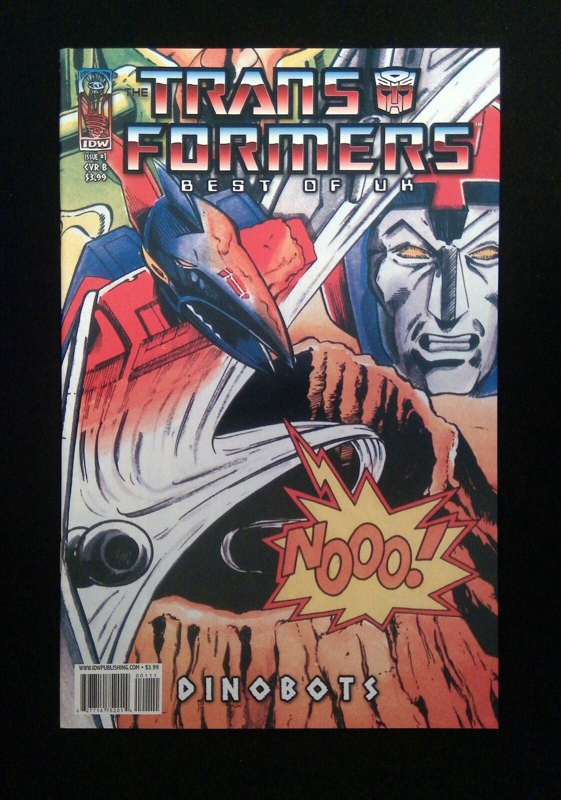 Transformers Best Of The Uk #1B  Idw Comics 2007 Nm  Kitson Variant