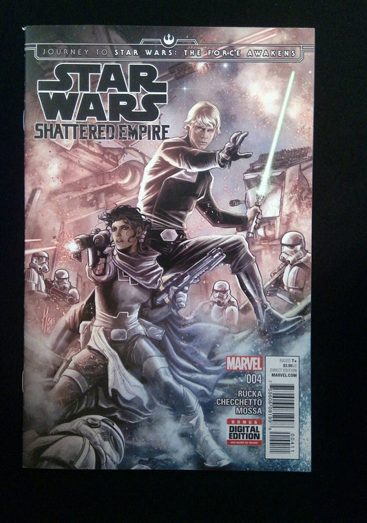 Journe To Star Wars The Force Awakens Shattered Empire #4 Marvel 2015 Vf-