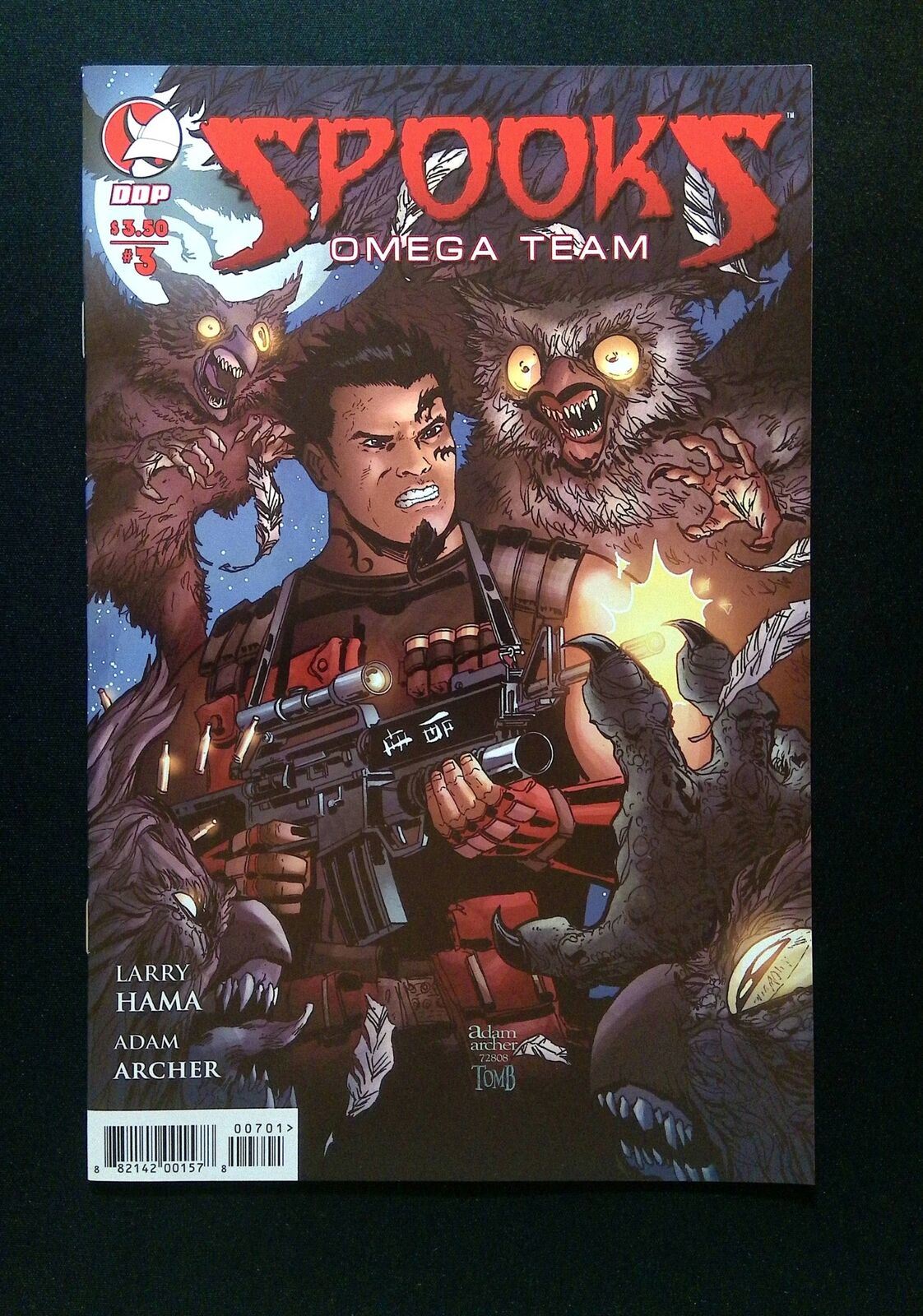 Spooks Omega Team #3  Devil'S Due Comics 2008 Vf+