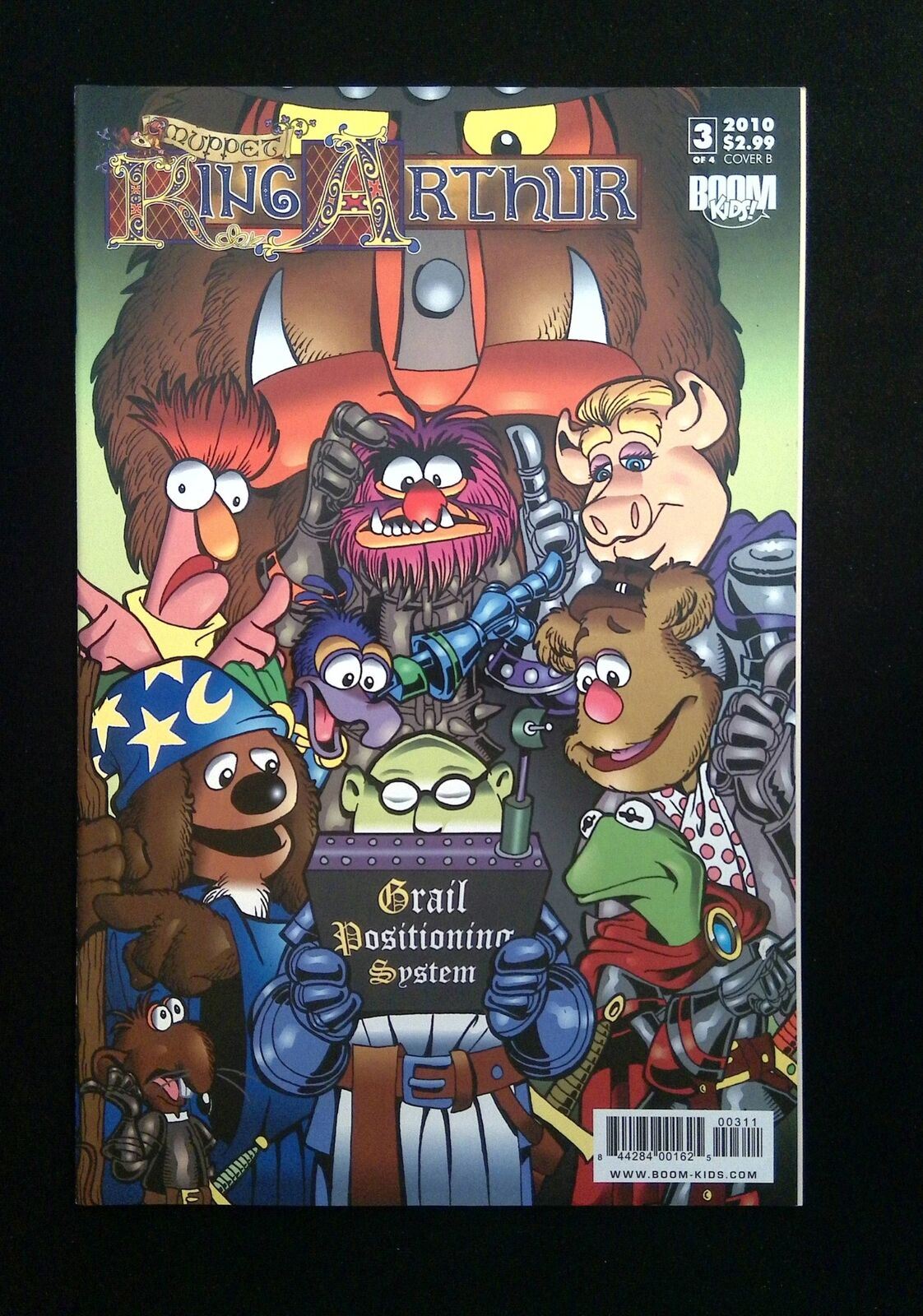 Muppet King Arthur #3B  Boom Studios Comics 2010 Nm-  Silvani Variant