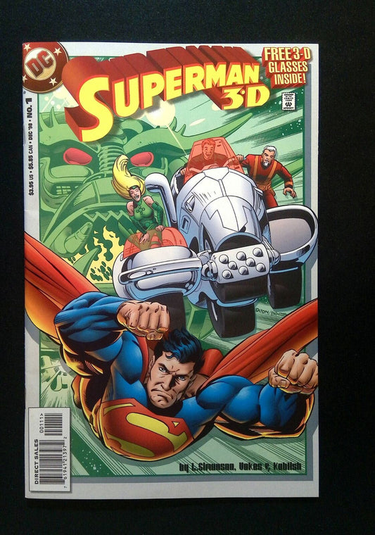 Superman3-D #1  Dc Comics 1998 Vf+