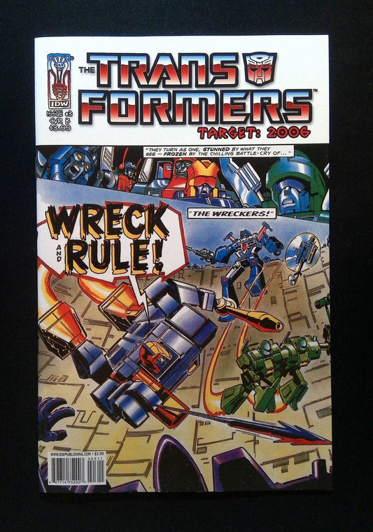 Transformers Target 2006 #3B  Idw Comics 2007 Nm  Variant Cover