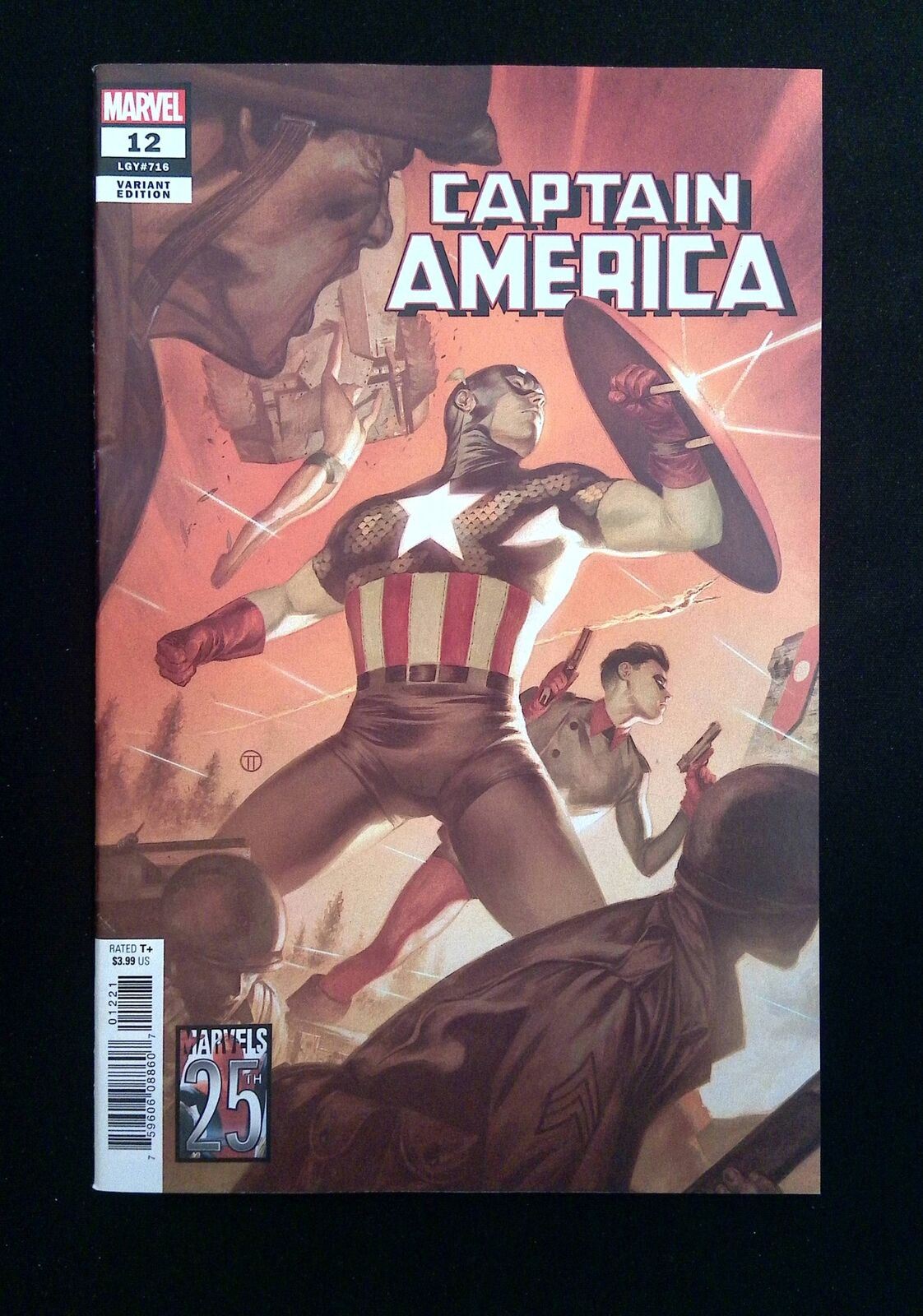 Captain America #12B (9Th Series) Marvel Comics 2019 Vf+