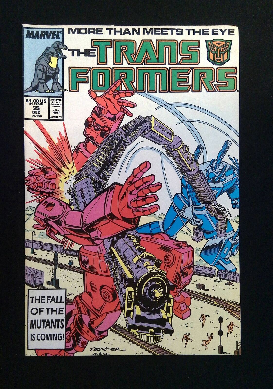Transformers #35  Marvel Comics 1987 Vf-