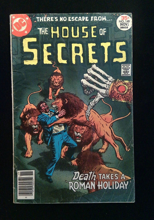 House Of Secrets #148  Dc Comics 1977 Vg/Fn Newsstand