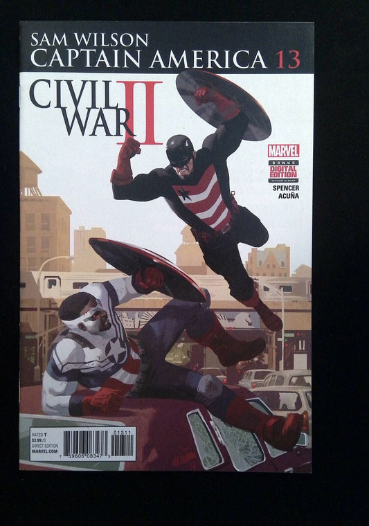 Captain America Sam Wilson #13  Marvel Comics 2016 Nm-