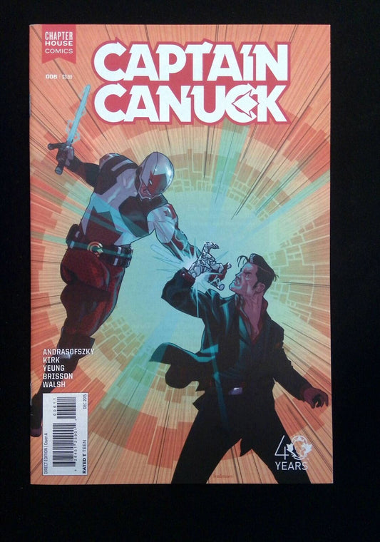 Captain Canuck #6  Chapterhouse Comics 2015 Nm-