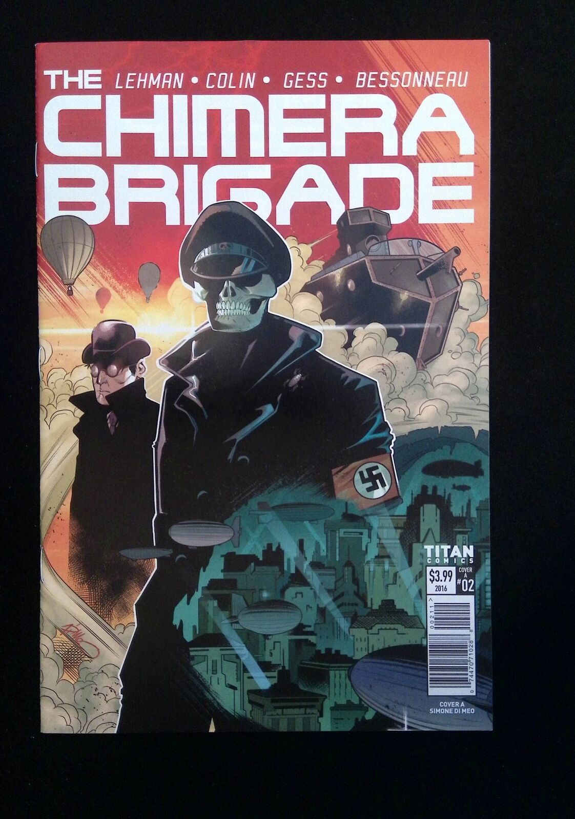 CHIMERA BRIGADE #2  TITAN COMICS 2016 NM